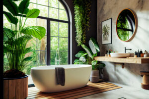 Spa bathroom in home Forest Hill MD