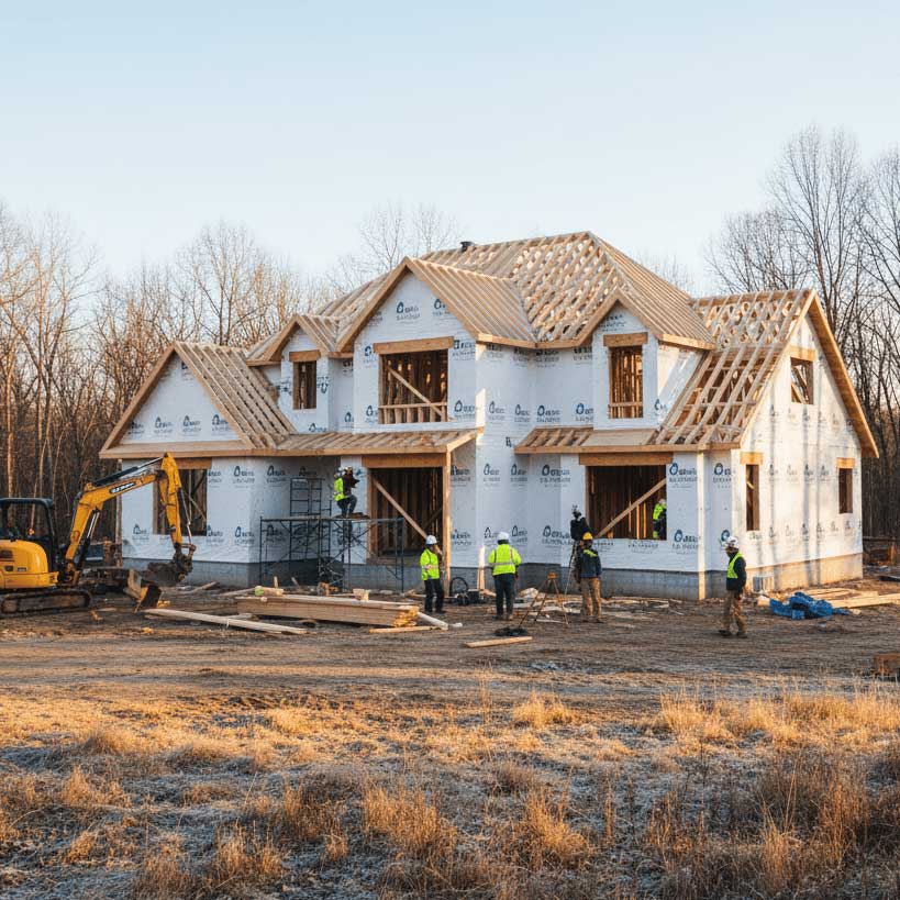 The Benefits of Building a Custom Home Before Winter